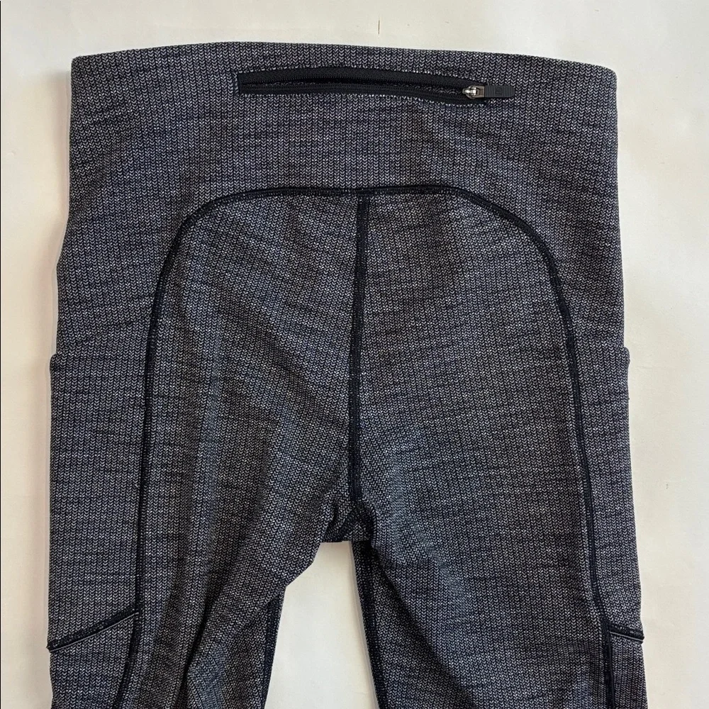 Lululemon Speed Up Tight 28 Luxtreme Luon Variegated Knit Heathered Leggings